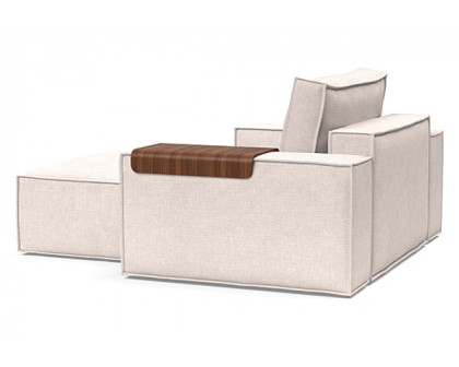 Innovation Living Newilla Lounger Chair with Wide Arms - 255 Adario Basmati