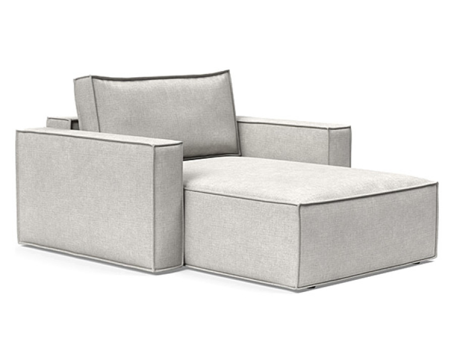 Innovation Living Newilla Lounger Chair with Standard Arms - 256 Adario Fog