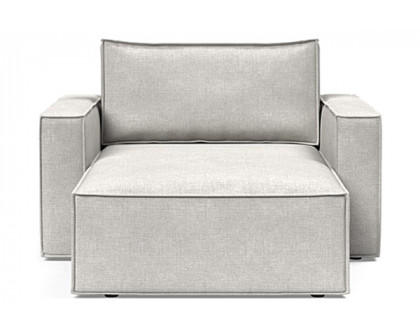 Innovation Living Newilla Lounger Chair with Standard Arms - 256 Adario Fog