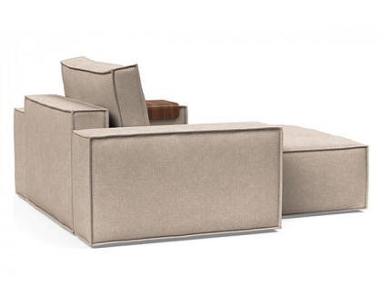 Innovation Living Newilla Lounger Chair with Wide Arms - 257 Adario Taupe