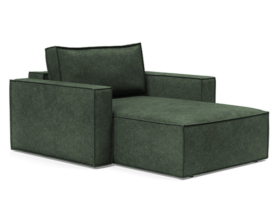 Innovation Living Newilla Lounger Chair with Standard Arms - 281 Avella Pine Green