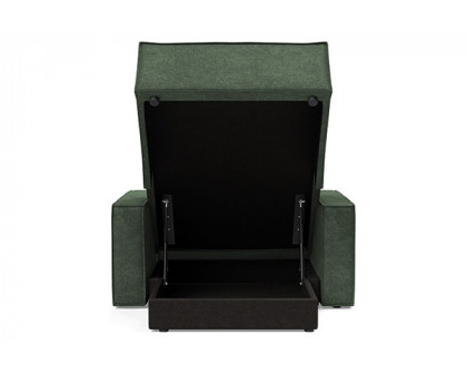 Innovation Living Newilla Lounger Chair with Standard Arms - 281 Avella Pine Green