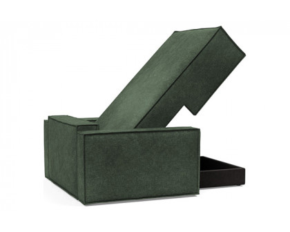 Innovation Living Newilla Lounger Chair with Standard Arms - 281 Avella Pine Green