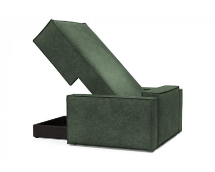 Innovation Living Newilla Lounger Chair with Standard Arms - 281 Avella Pine Green