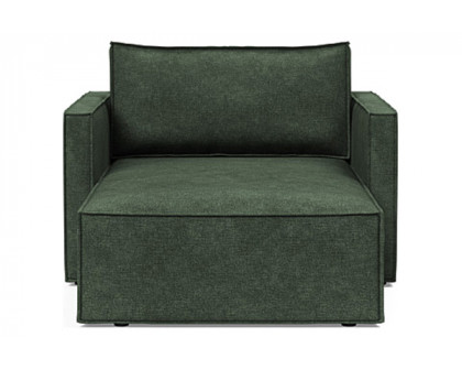 Innovation Living Newilla Lounger Chair with Slim Arms - 281 Avella Pine Green