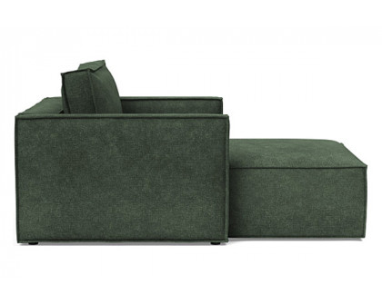 Innovation Living Newilla Lounger Chair with Slim Arms - 281 Avella Pine Green