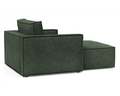 Innovation Living Newilla Lounger Chair with Slim Arms - 281 Avella Pine Green