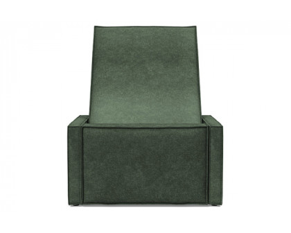 Innovation Living Newilla Lounger Chair with Slim Arms - 281 Avella Pine Green