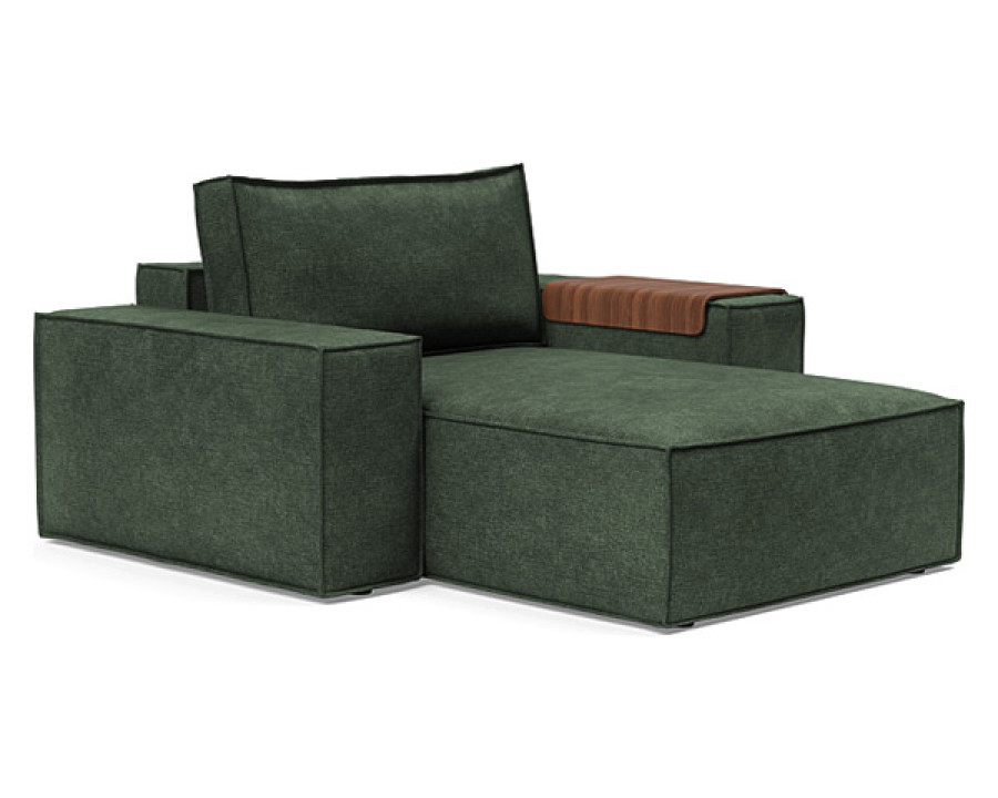 Innovation Living Newilla Lounger Chair with Wide Arms - 281 Avella Pine Green