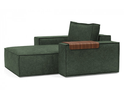 Innovation Living Newilla Lounger Chair with Wide Arms - 281 Avella Pine Green