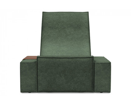 Innovation Living Newilla Lounger Chair with Wide Arms - 281 Avella Pine Green