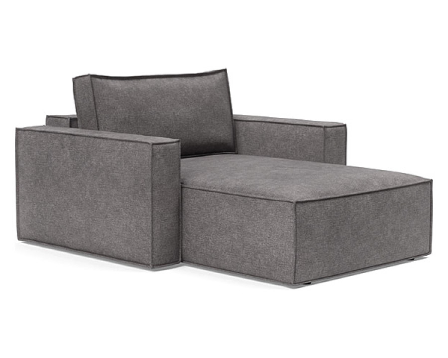 Innovation Living Newilla Lounger Chair with Standard Arms - 282 Avella Warm Grey