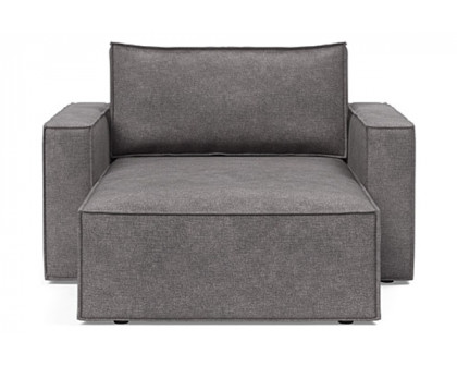 Innovation Living Newilla Lounger Chair with Standard Arms - 282 Avella Warm Grey