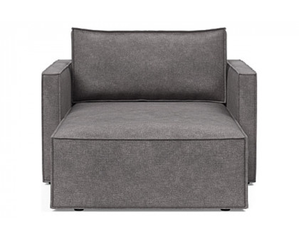 Innovation Living Newilla Lounger Chair with Slim Arms - 282 Avella Warm Grey