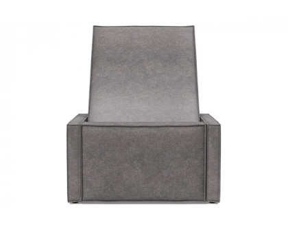 Innovation Living Newilla Lounger Chair with Slim Arms - 282 Avella Warm Grey