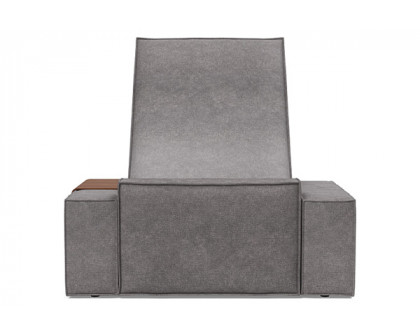 Innovation Living Newilla Lounger Chair with Wide Arms - 282 Avella Warm Grey