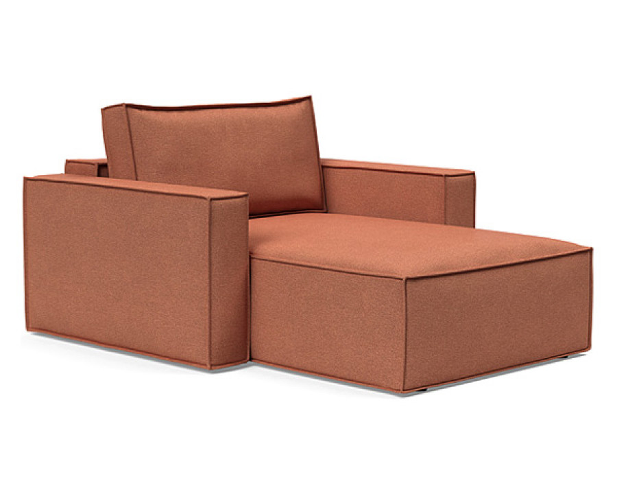 Innovation Living Newilla Lounger Chair with Standard Arms - 301 Weda Rust