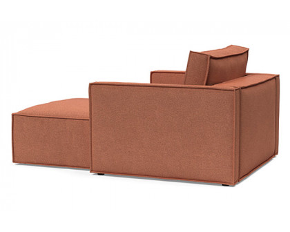 Innovation Living Newilla Lounger Chair with Slim Arms - 301 Weda Rust