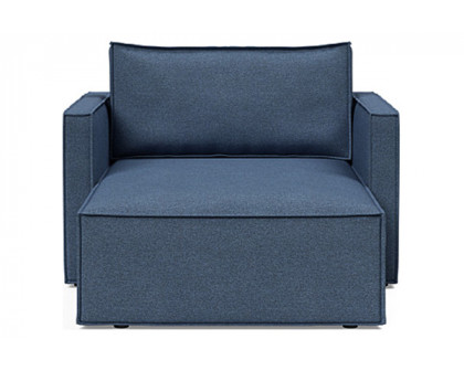 Innovation Living Newilla Lounger Chair with Slim Arms - 302 Weda Blue