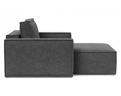 Innovation Living Newilla Lounger Chair with Standard Arms - 350 Taura Deep Grey