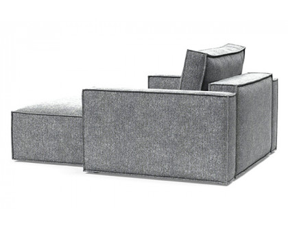 Innovation Living Newilla Lounger Chair with Standard Arms - 351 Taura Slate Grey