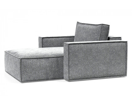 Innovation Living Newilla Lounger Chair with Standard Arms - 351 Taura Slate Grey