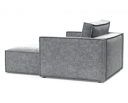 Innovation Living Newilla Lounger Chair with Slim Arms - 351 Taura Slate Grey