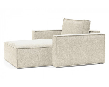 Innovation Living Newilla Lounger Chair with Standard Arms - 357 Taura Off White