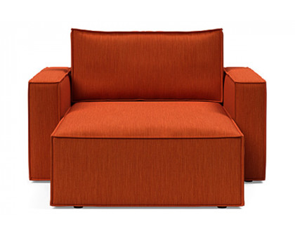 Innovation Living Newilla Lounger Chair with Standard Arms - 506 Elegance Paprika