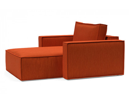 Innovation Living Newilla Lounger Chair with Standard Arms - 506 Elegance Paprika