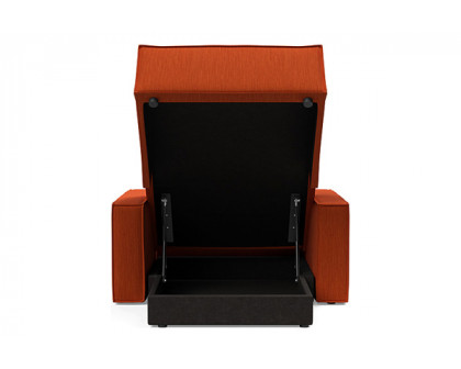 Innovation Living Newilla Lounger Chair with Standard Arms - 506 Elegance Paprika