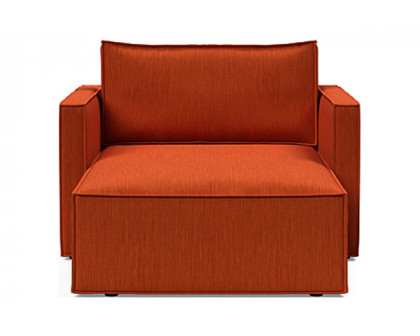 Innovation Living Newilla Lounger Chair with Slim Arms - 506 Elegance Paprika