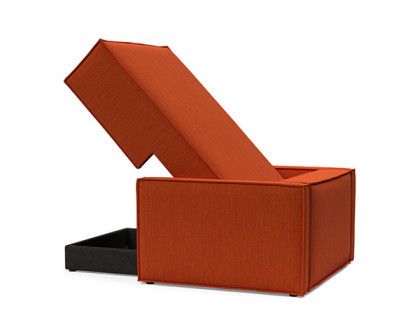 Innovation Living Newilla Lounger Chair with Slim Arms - 506 Elegance Paprika