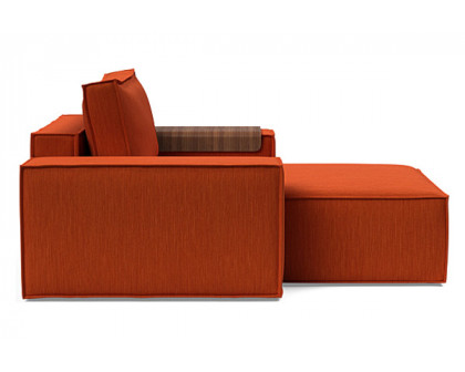 Innovation Living Newilla Lounger Chair with Wide Arms - 506 Elegance Paprika