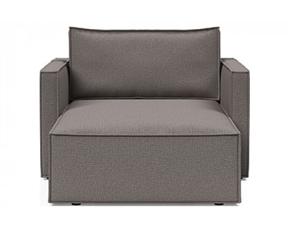 Innovation Living Newilla Lounger Chair with Slim Arms - 521 Mixed Dance Grey