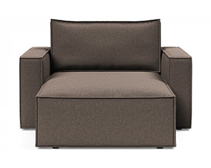 Innovation Living Newilla Lounger Chair with Standard Arms - 530 Bouclé Taupe