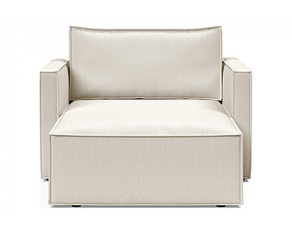 Innovation Living Newilla Lounger Chair with Slim Arms - 531 Bouclé Off White