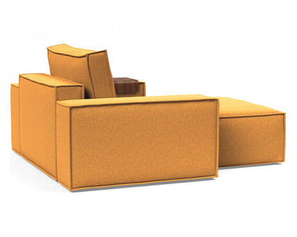 Innovation Living Newilla Lounger Chair with Wide Arms - 536 Bouclé Ochre