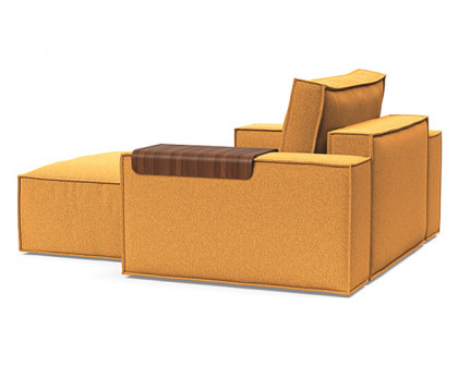 Innovation Living Newilla Lounger Chair with Wide Arms - 536 Bouclé Ochre