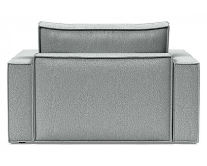 Innovation Living Newilla Lounger Chair with Standard Arms - 538 Melange Light Grey