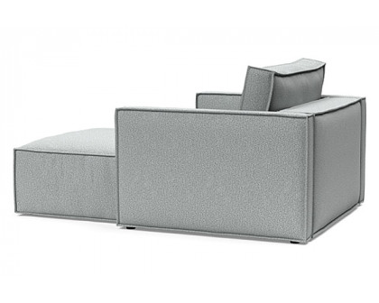 Innovation Living Newilla Lounger Chair with Slim Arms - 538 Melange Light Grey