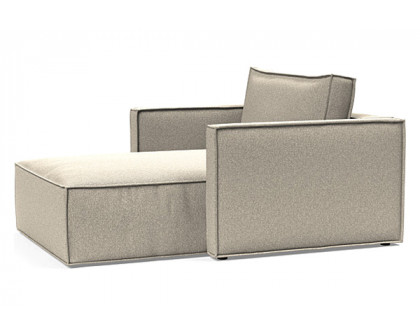 Innovation Living Newilla Lounger Chair with Slim Arms - 539 Bouclé Beige