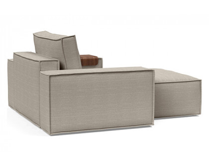 Innovation Living Newilla Lounger Chair with Wide Arms - 579 Kenya Gravel