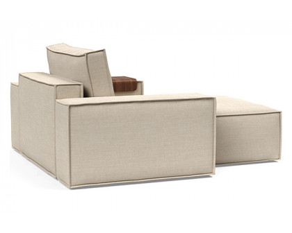 Innovation Living Newilla Lounger Chair with Wide Arms - 586 Phobos Latte