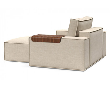 Innovation Living Newilla Lounger Chair with Wide Arms - 586 Phobos Latte