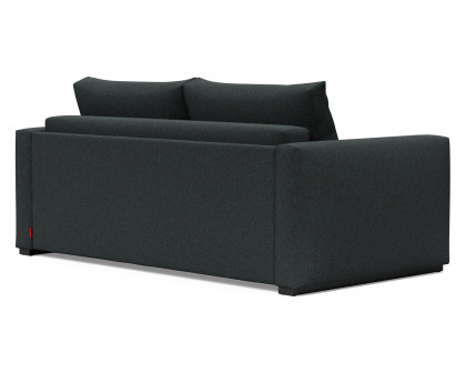 Innovation Living Cosial Queen Size Sofa Bed - 534 Bouclé Black Raven