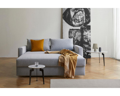 Innovation Living Cosial Queen Size Sofa Bed - 538 Melange Light Gray