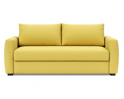 Innovation Living Cosial Queen Size Sofa Bed - 554 Soft Mustard Flower