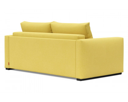 Innovation Living Cosial Queen Size Sofa Bed - 554 Soft Mustard Flower