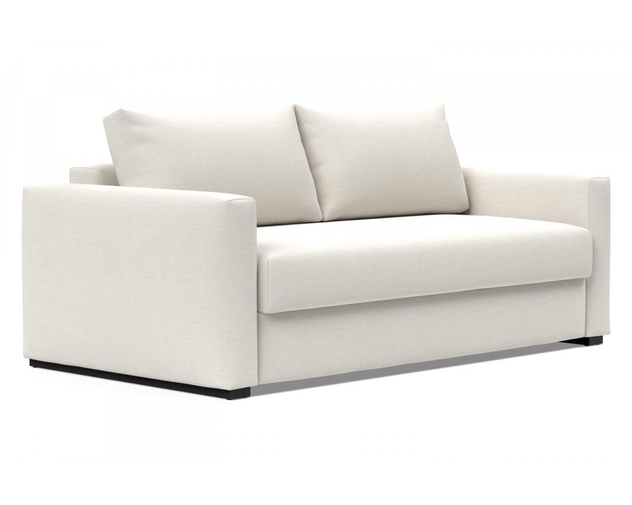 Innovation Living Cosial Queen Size Sofa Bed - 574 Vivus Dusty Off White